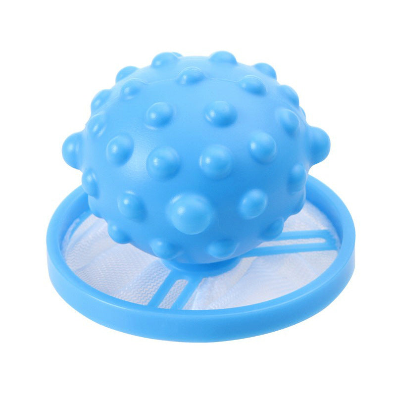 Gluschwein - Filterbeutel zur Haarentfernung in der Waschmaschine Blau