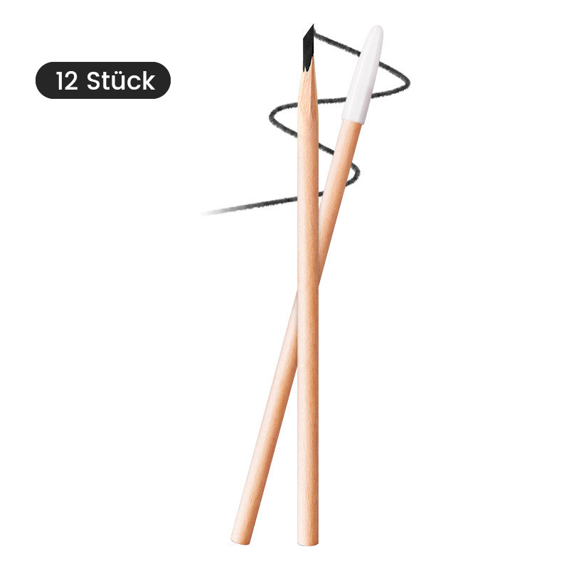 Gluschwein - Wasserfester, dauerhafter Augenbrauenstift Schwarz