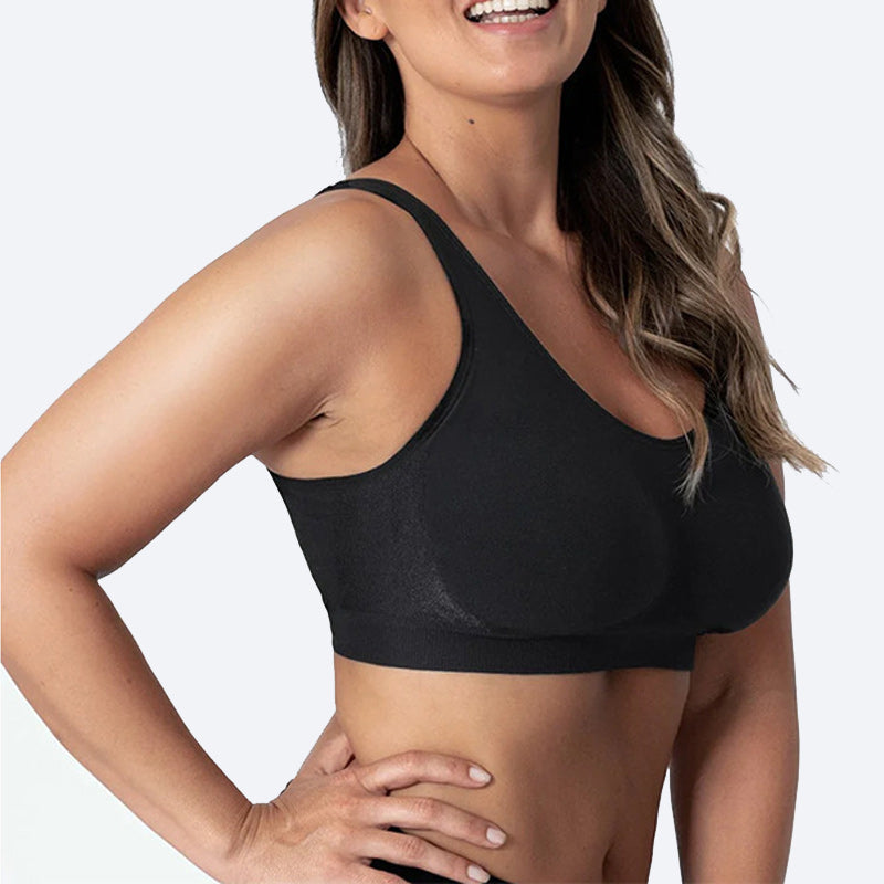 Gluschwein - Nahtlose Damen-Shapewear Schwarz