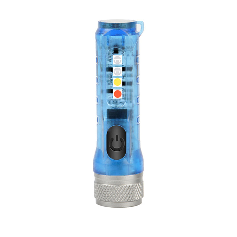 Gluschwein - Mini-Taschenlampe mit starkem Licht Blau