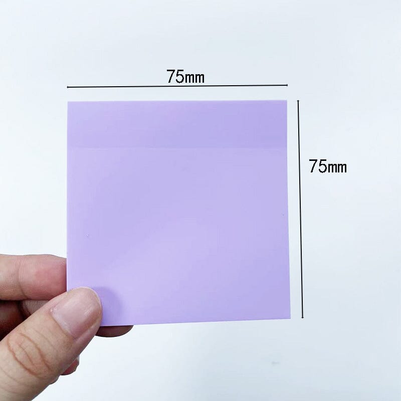 Gluschwein - Transparente Haftnotizen Lila*5