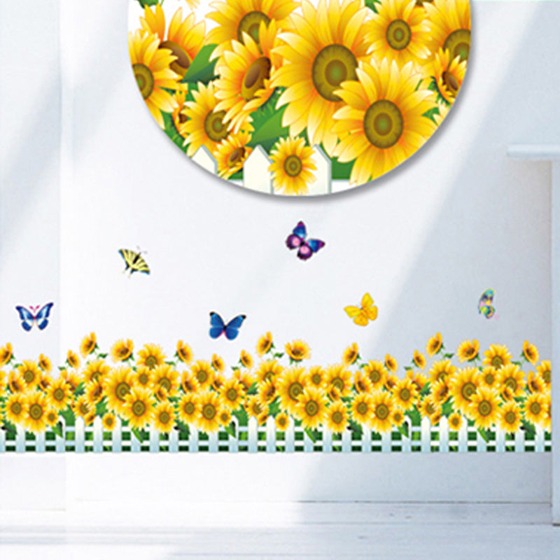 Gluschwein - Natürliche 3D-Blumen-Wanddekoration aus grünem Gras