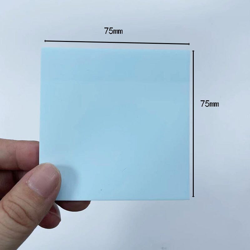 Gluschwein - Transparente Haftnotizen Blau*5