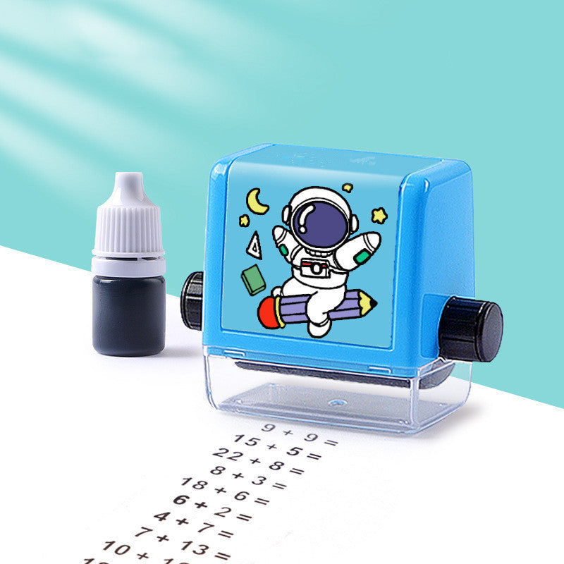 Gluschwein - Roller Digitaler Lehrstempel Addition