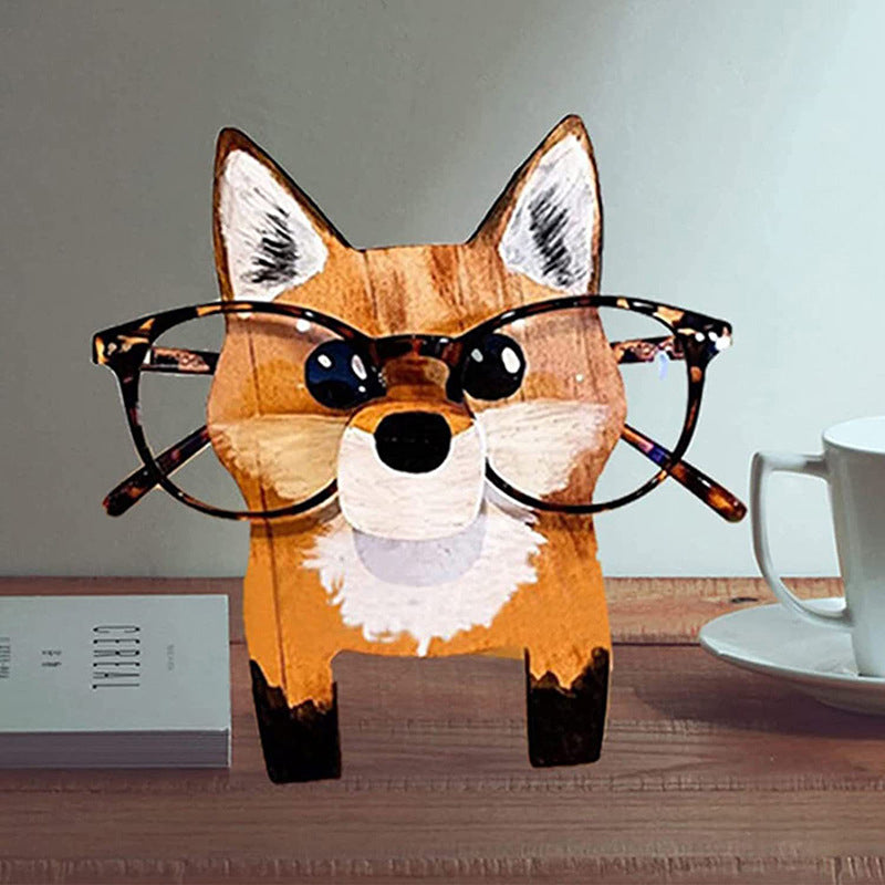 1+1 Gratis | EyeBuddy™ Portagafas de Madera con Forma de Animal