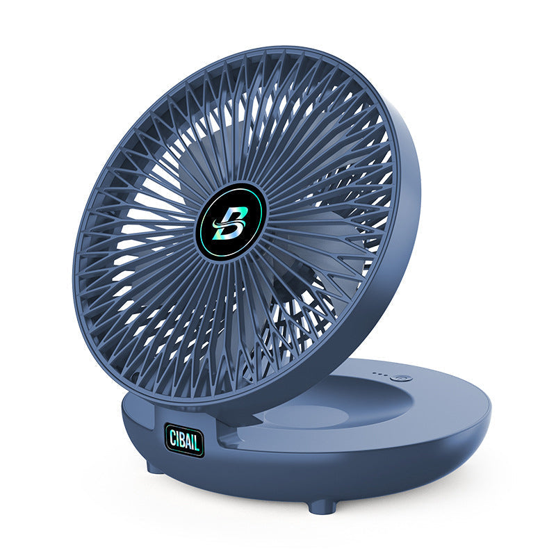 Gluschwein - Faltbarer Luftzirkulationsventilator Blau