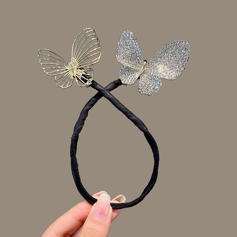 Gluschwein - Eleganter fauler Haarschlüsseler Diamant+Doppelschmetterling