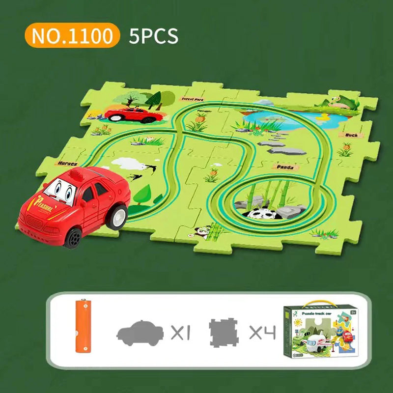 Gluschwein - Puzzle Spielzeugauto Land Serie