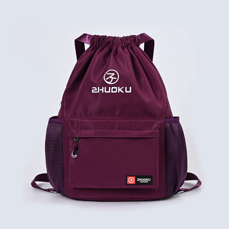 Gluschwein - Casual Sport Kordelzug Rucksack Violett
