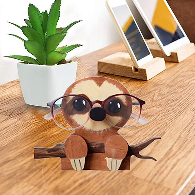 1+1 Gratis | EyeBuddy™ Portagafas de Madera con Forma de Animal