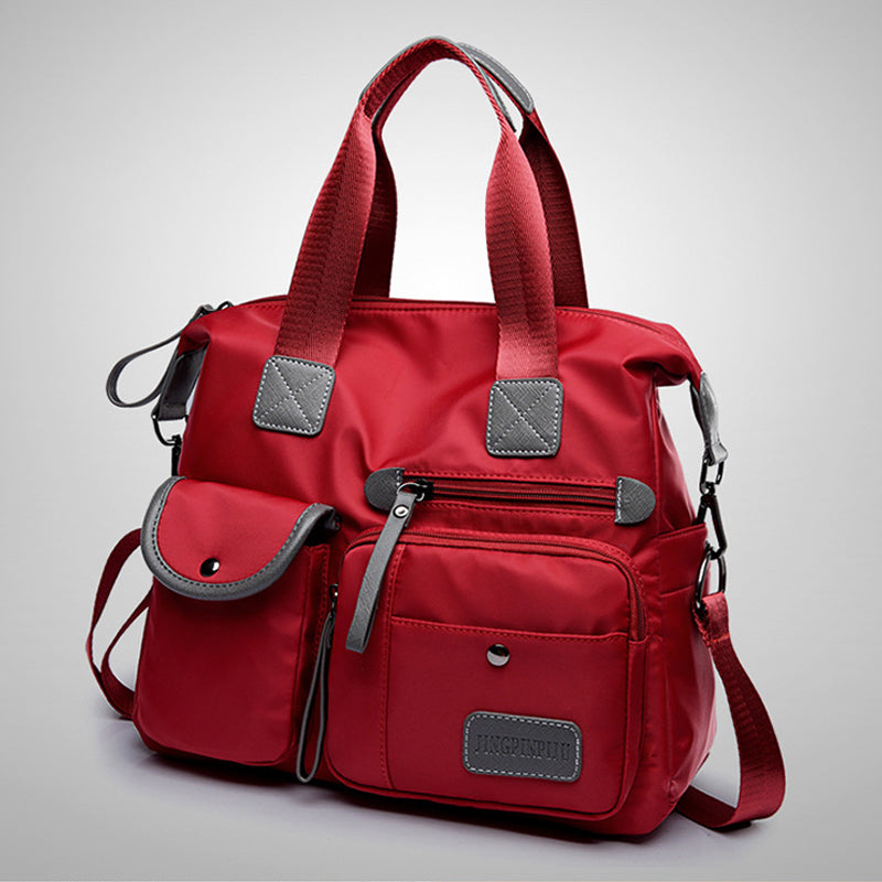 Gluschwein - Neue Nylon-Stofftasche für Damen, Oxford-Stofftasche Rot