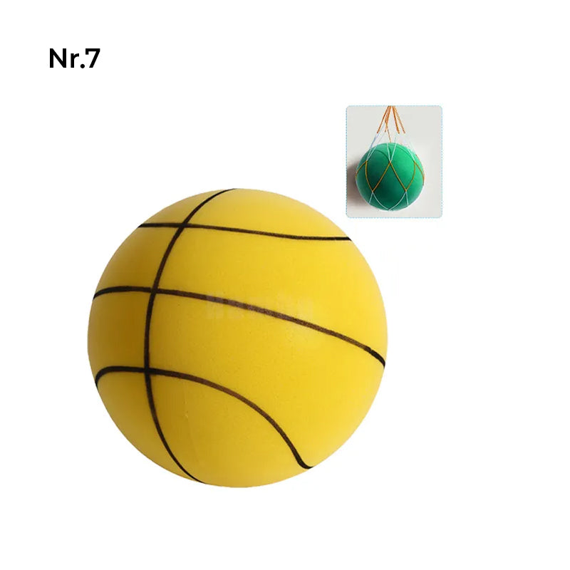 Gluschwein - Silent-Basketball für Kinder im Innenbereich Nr. 7(Für über 14 Jahre alt) Gelb