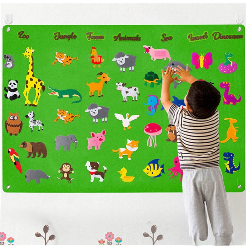 Graphiques en flanelle pour enfants