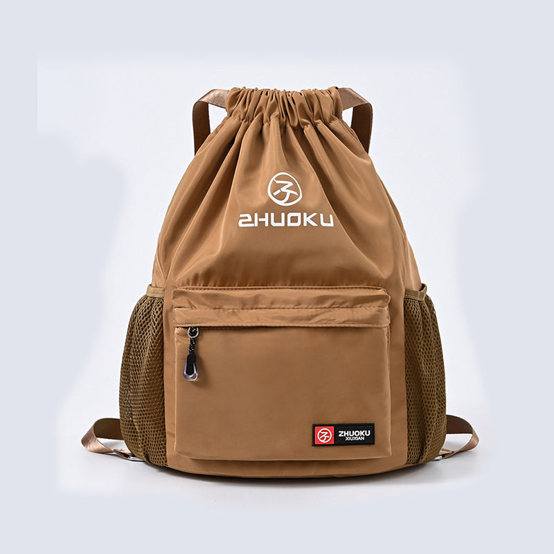 Gluschwein - Casual Sport Kordelzug Rucksack Khaki