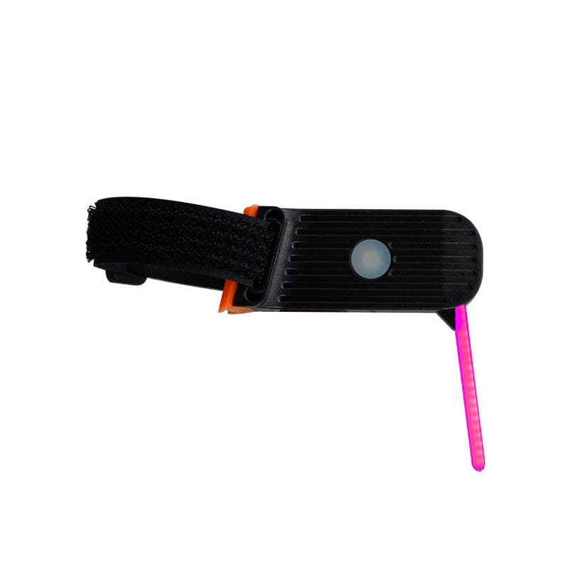 Gluschwein - LED-Fahrradrücklicht lila