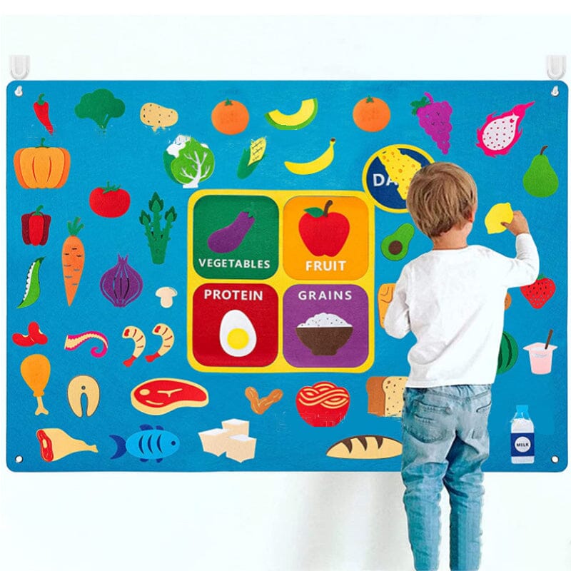 Graphiques en flanelle pour enfants