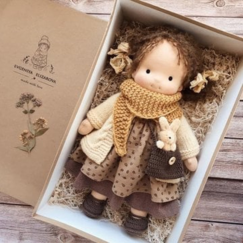 Gluschwein - Handgefertigte Waldorfpuppe