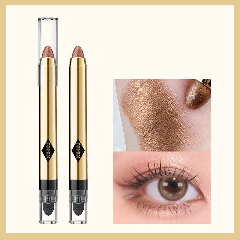 Gluschwein - Doppelseitiger Schimmernder Wasserfester Lidschatten Dunkelbraun