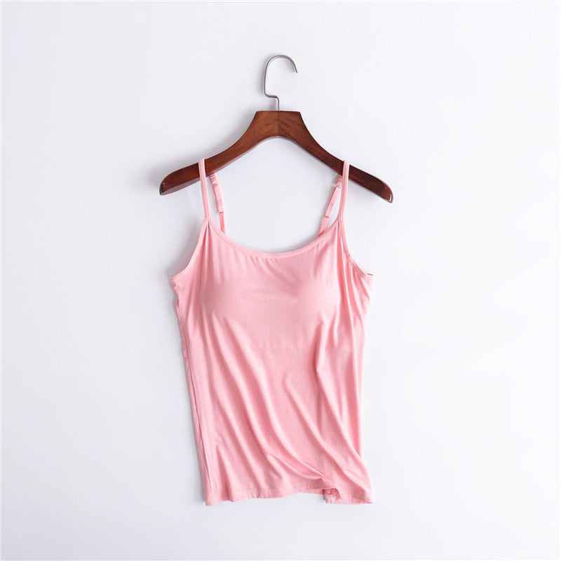 Gluschwein - Bequeme Sportweste Mit Brustpolster Rosa