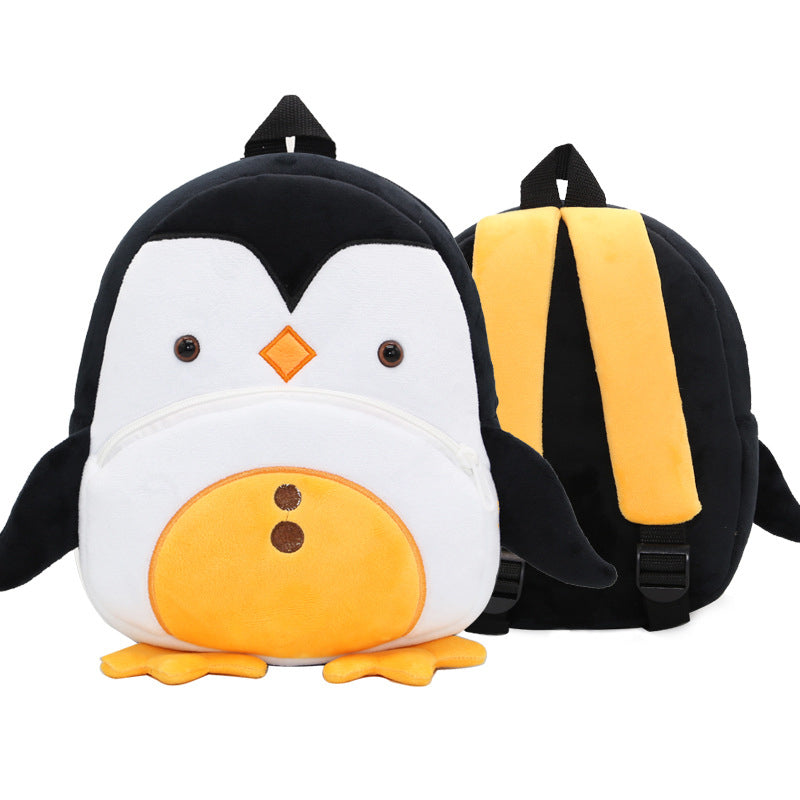 Gluschwein - Cartoon-Tierrucksack für Kinder Pinguin