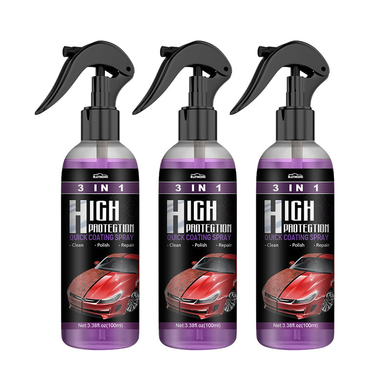 Gluschwein - 3 In 1 Neues Verbessertes Schnelles Autobeschichtungsspray 100ml (3 stk)