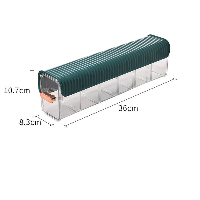 Gluschwein - Keine Spur an der Wand befestigte transparente Unterwäsche-Aufbewahrungsbox Blau