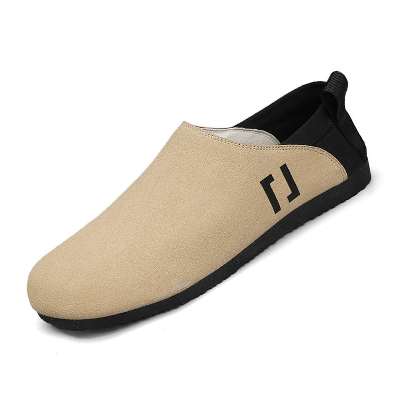 Gluschwein - Herren Leichte Slip-On Schuhe Khaki