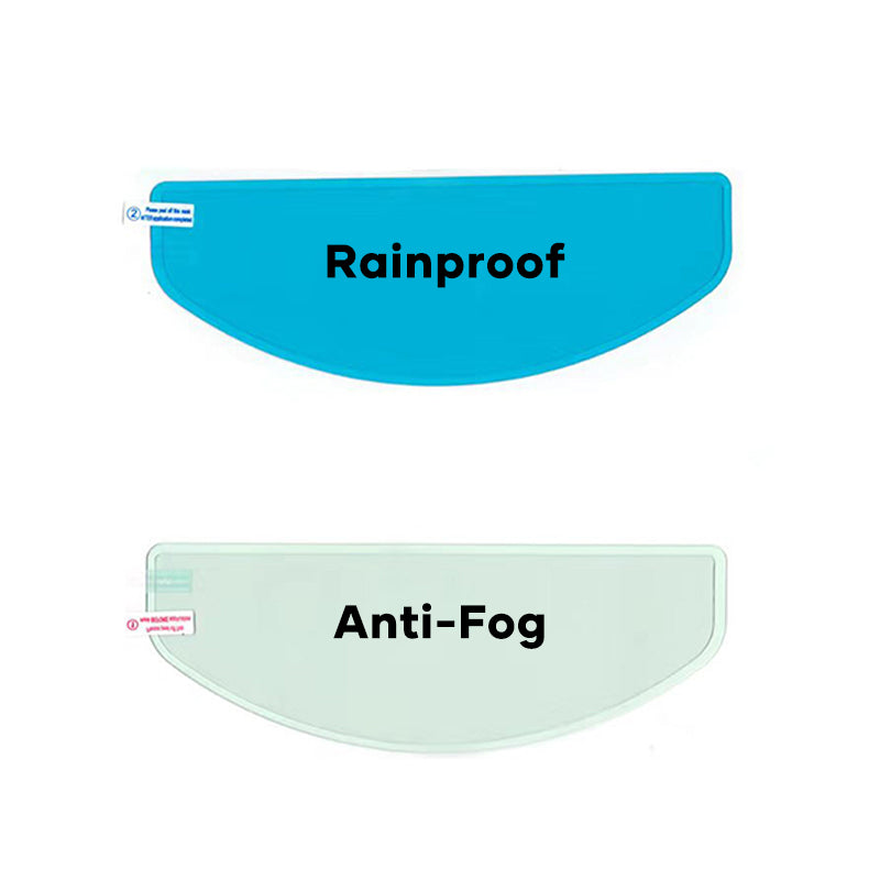 Revestimiento de visera antivaho e impermeable.
