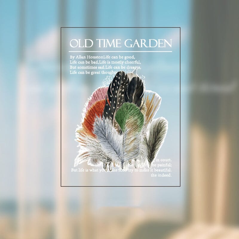 Gluschwein - PET-Aufkleber-Set der Memory Garden-Serie