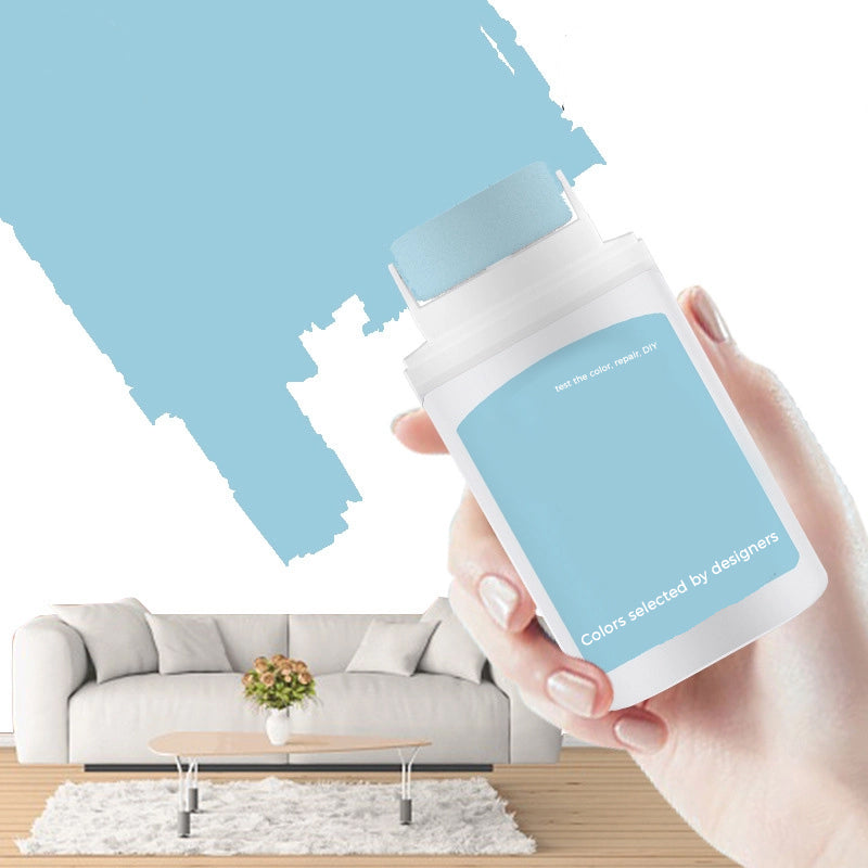 Gluschwein - Wandreparatur-Rollbürste mit Wandreparaturpaste blau