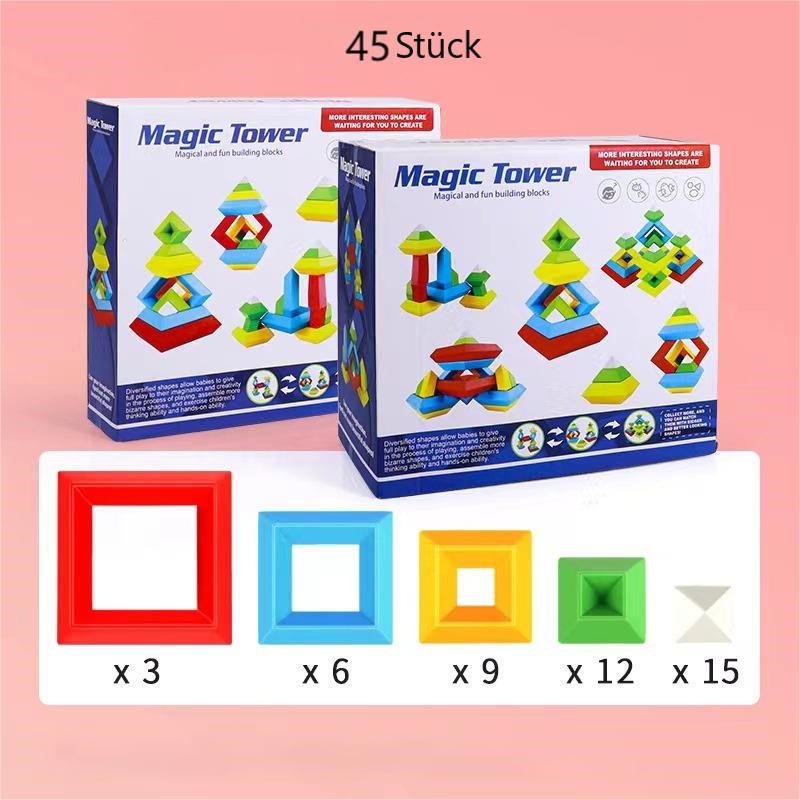 Gluschwein - Pyramiden, die Blöcke stapeln