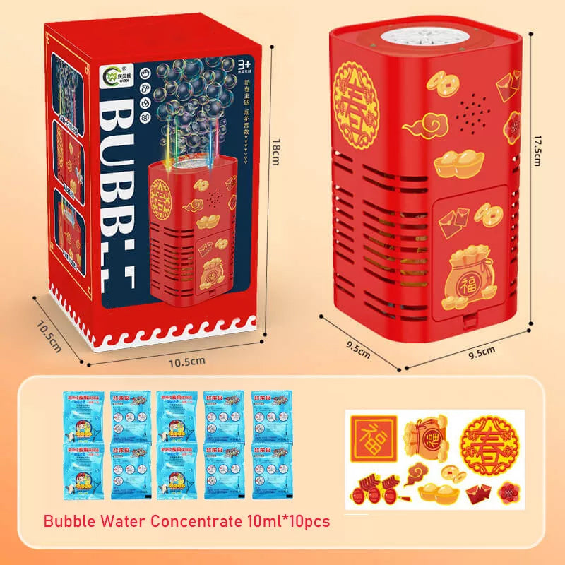 Gluschwein - TRAGBARE FEUERWERK-BLASENMASCHINE