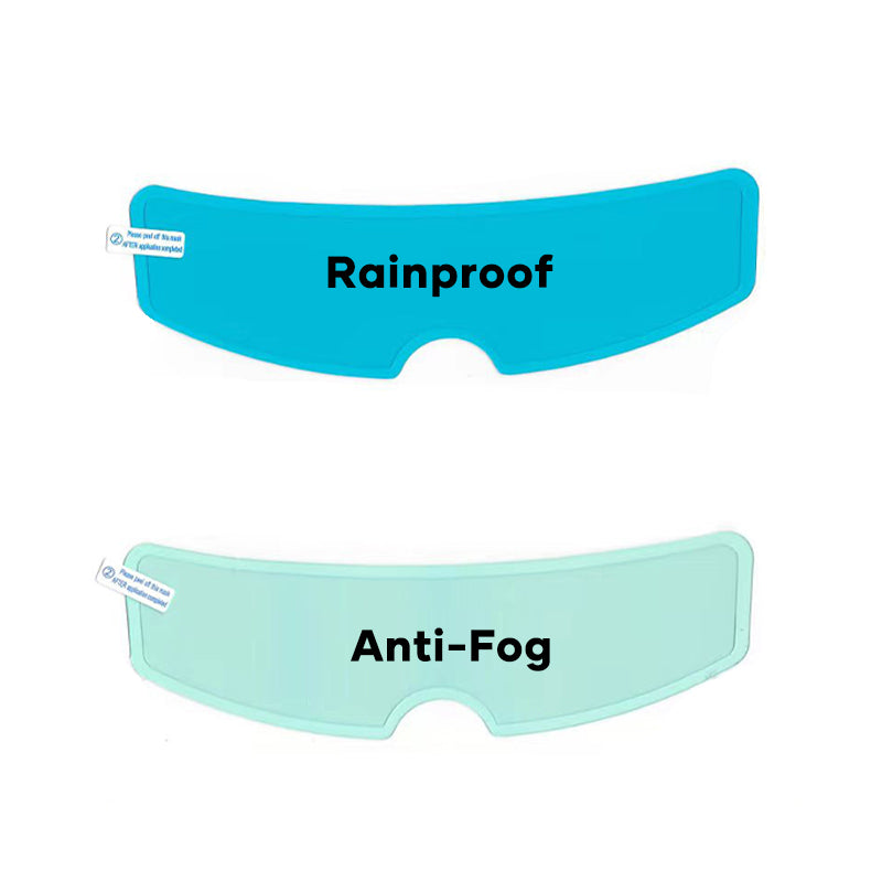 Revestimiento de visera antivaho e impermeable.