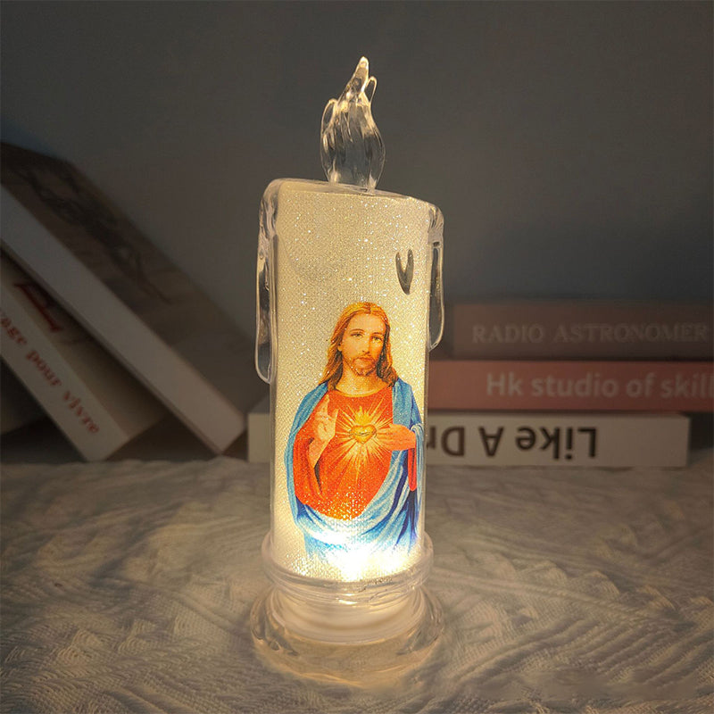 Velas de oración LED sin llama