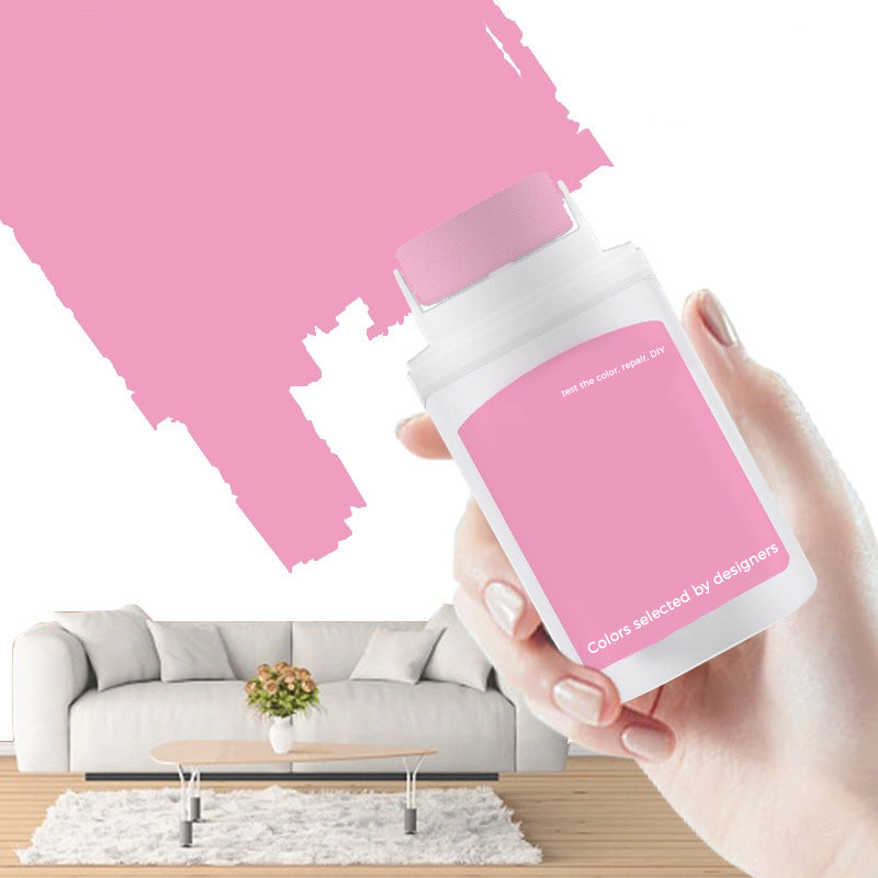 Gluschwein - Wandreparatur-Rollbürste mit Wandreparaturpaste rosa