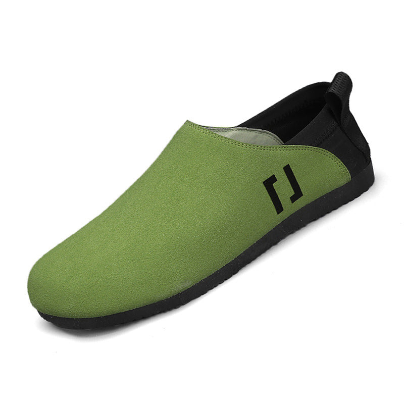 Gluschwein - Herren Leichte Slip-On Schuhe Grün