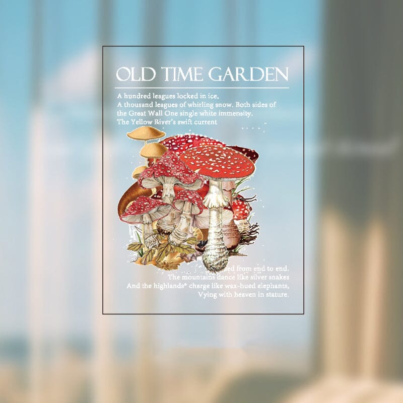 Gluschwein - PET-Aufkleber-Set der Memory Garden-Serie