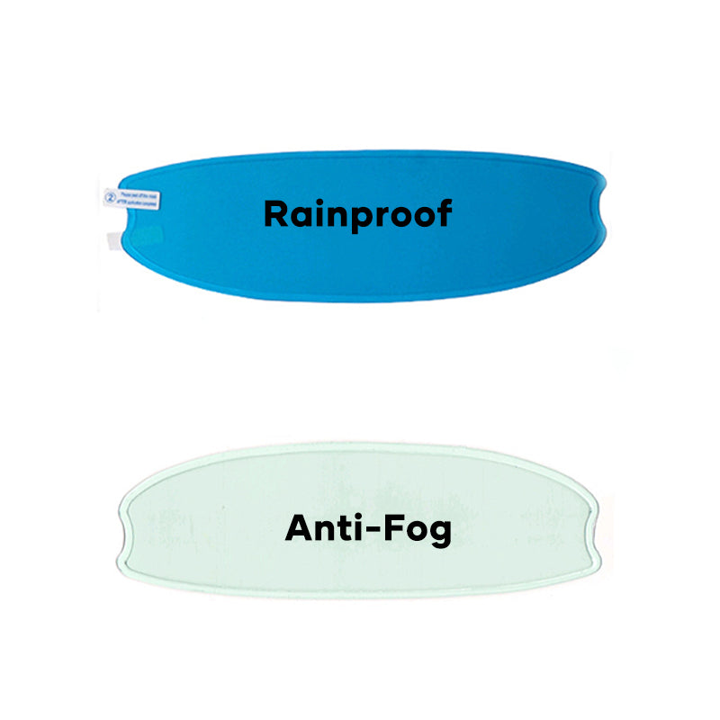 Revestimiento de visera antivaho e impermeable.