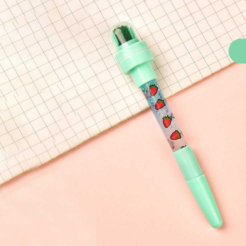 Gluschwein - Magisch blasender Kugelschreiber für Kinder Mintgrün