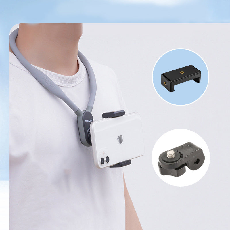 Gluschwein - U-förmige Halshalterung für Sportkameras mobile phone clip set