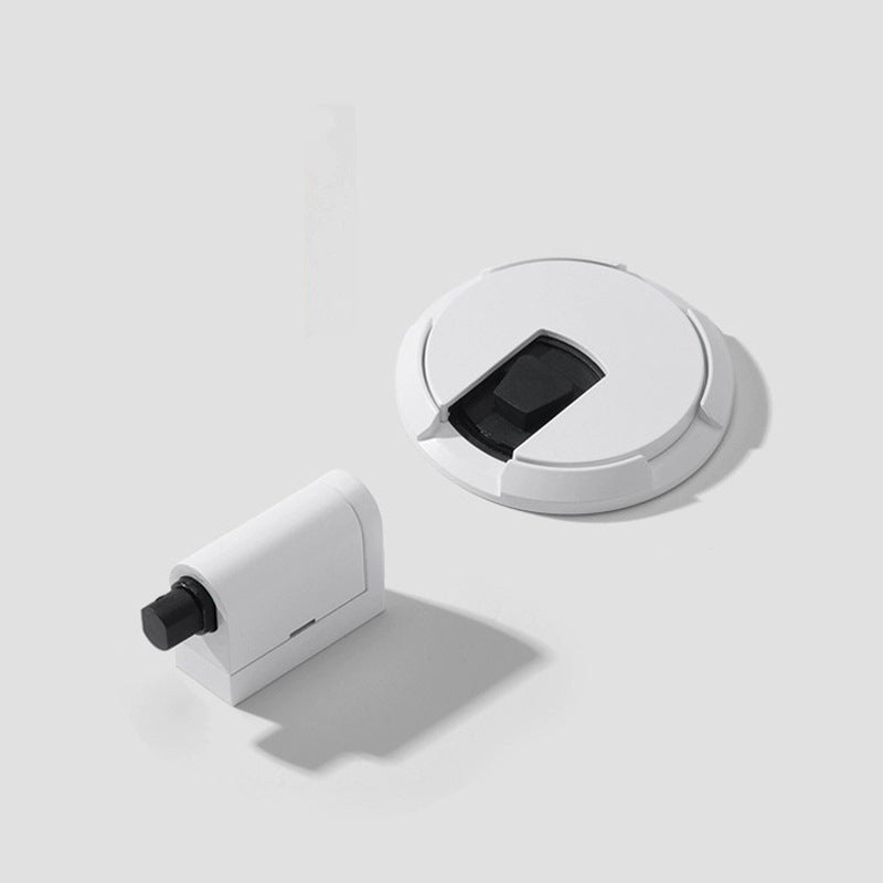 Tope de puerta invisible silencioso que absorbe el suelo a prueba de viento