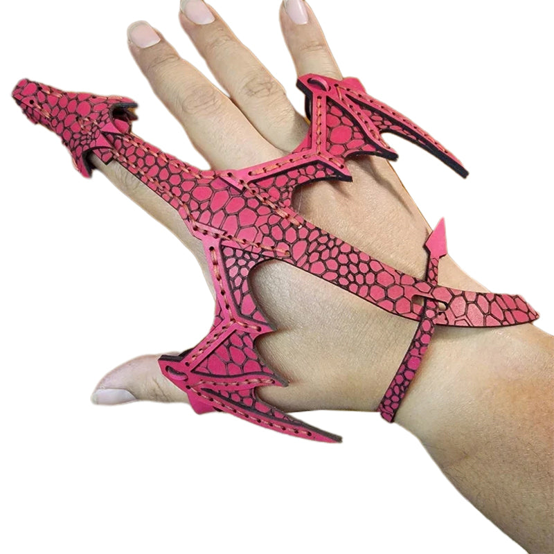 Gluschwein - Hand-Drachen-Manschette aus Leder - LIMITIERTE ZEIT VORBESTELLUNGSANGEBOT! 🌟