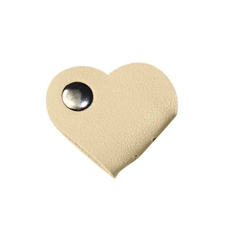 Gluschwein - Kopfhörerkabel-Organizer in Herzform BEIGE