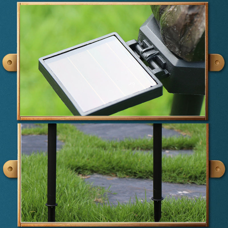 Gluschwein - Solar Eulen Garten dekoratives Landschaftslicht