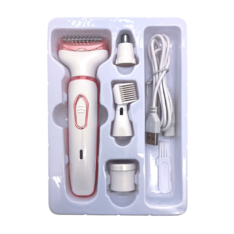 SilkyGlow 4-in-1 Kabelloser Damenrasierer