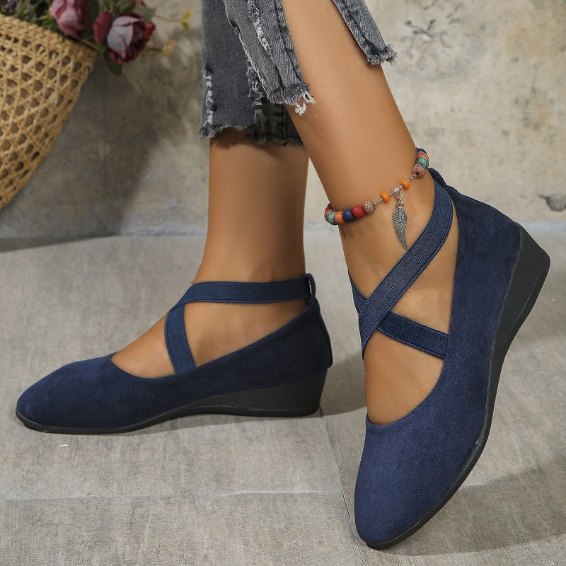 Bequeme, leichte, rutschfeste und atmungsaktive flache orthopädische Schuhe für Frauen