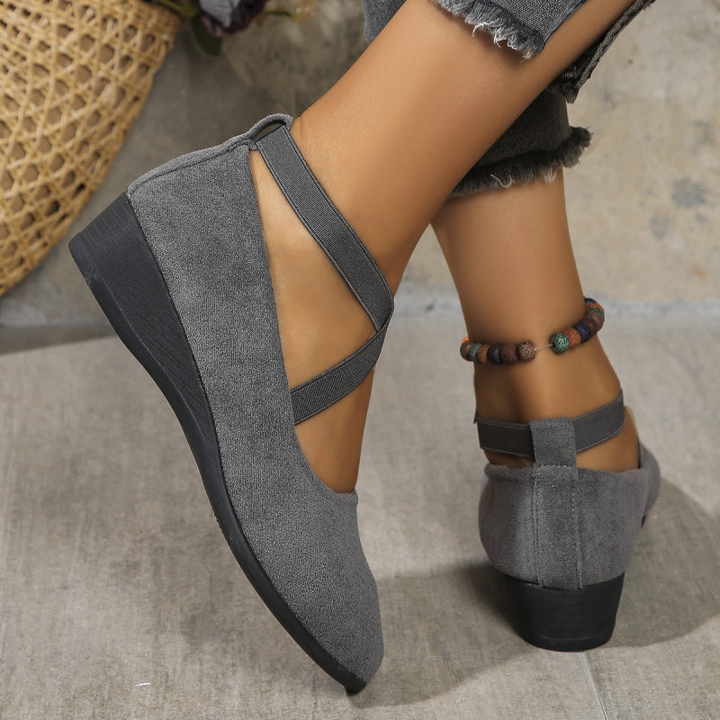 Bequeme, leichte, rutschfeste und atmungsaktive flache orthopädische Schuhe für Frauen