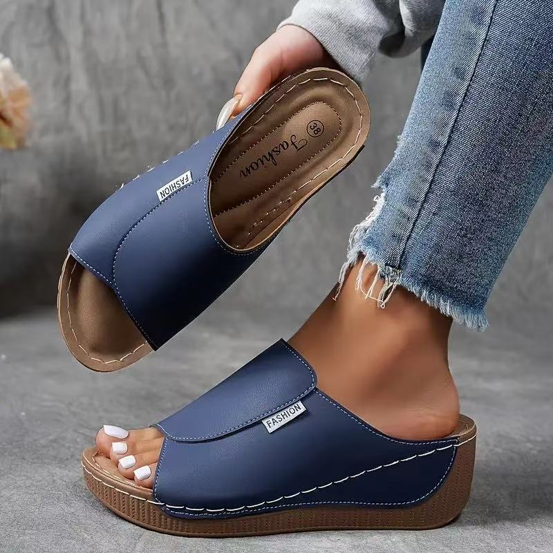 Sandalias de cuña informales WedgeEase para mujer