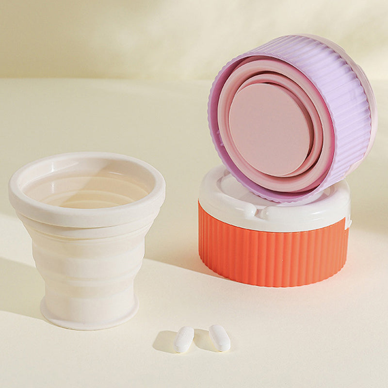 SipnStash – Pillenbox - Immer Wasser & Medikamente griffbereit