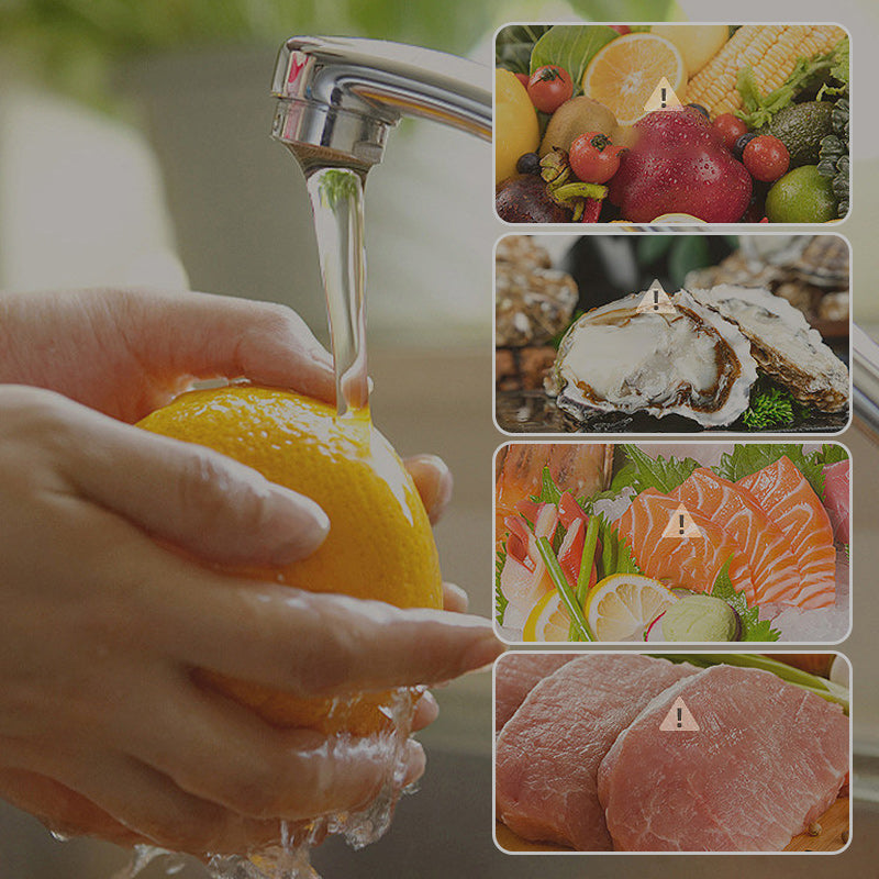 FreshSwirl | Potente limpieza por vórtice para frutas y verduras seguras y sin pesticidas
